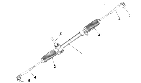 RACK AND PINION STEERING BOX