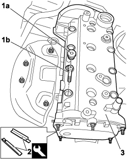 SINGLE CAMSHAFT HOUSING - REPLACE GASKET