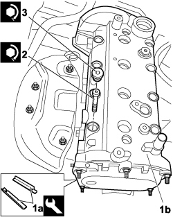 SINGLE CAMSHAFT HOUSING - REPLACE GASKET