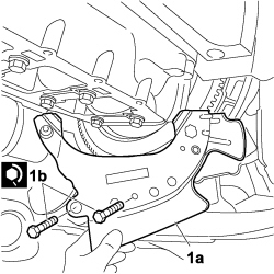 ENGINE FLYWHEEL COVER - R.R.
