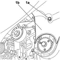 TIMING SYSTEM FRONT PROTECTIVE COVER (LOWER PART) - R.R.