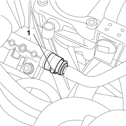 FRONT FUEL DELIVERY LINE - R.R.