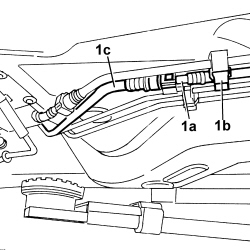 FRONT FUEL DELIVERY LINE - R.R.