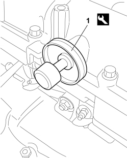 SINGLE CAMSHAFT HOUSING - REPLACE GASKET
