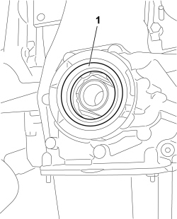 TIMING COVER OIL SEAL - REPLACE