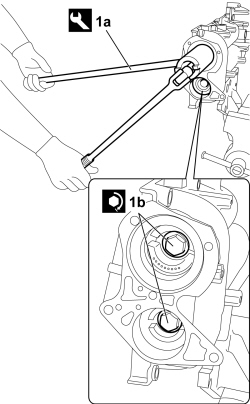 CAMSHAFT GEAR - R.R. WITH SHAFT ASSEMBLY REMOVED