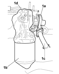 TURBOCHARGER WITH CATALYTIC CONVERTER - R.R.