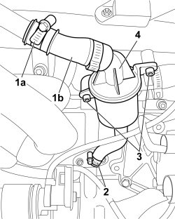ENGINE OIL VAPOUR SEPARATOR - R + R