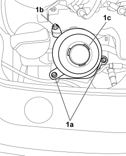HEAT SHIELD ON ENGINE OIL HEAT EXCHANGER - R.R.