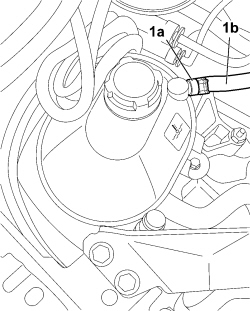 DEGASSING PIPE FROM THERMOSTAT TO ENGINE COOLANT RESERVOIR - R.R