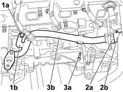 WATER PUMP RIGID COOLANT INLET PIPE - R.R.