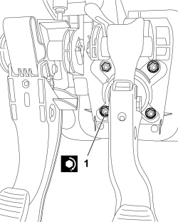 PEDAL ASSEMBLY - R.R
