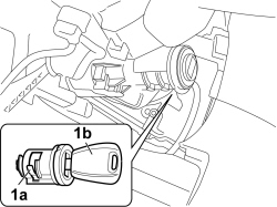 IGNITION KEY LOCK BARREL - R+R