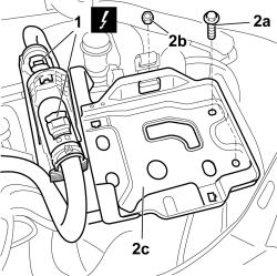 BATTERY SUPPORT/DRIP TRAY - R.R