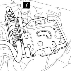 BATTERY SUPPORT/DRIP TRAY - R.R