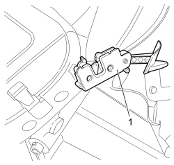 REAR BACKREST CATCH DEVICE (ONE) - R+R