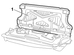 REAR SEAT BACKREST FRAME - R.R.