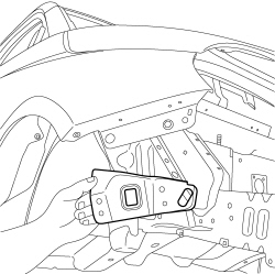 R.R. FRONT WING MOUNTING BRACKET