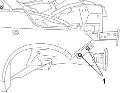 R.R. FRONT WING MOUNTING BRACKET