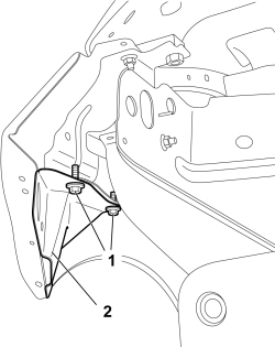 R.R. FRONT WING MOUNTING BRACKET