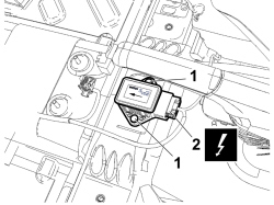 LATERAL ACCELERATION AND SLEWING SENSOR - R.R