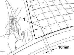 ADHESIVE STICKER ON ROOF - R.R.