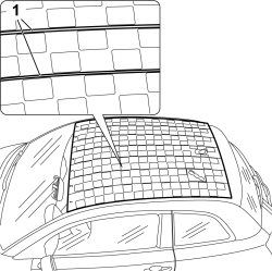 ADHESIVE STICKER ON ROOF - R.R.