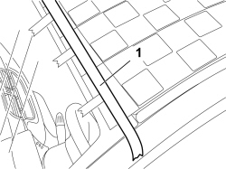 ADHESIVE STICKER ON ROOF - R.R.
