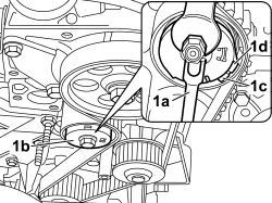 ENGINE - DISMANTLE AND REASSEMBLE FOLLOWING OPERATION 1004E10 - WASH AND CHECK DISMANTLED PARTS - REFIT CYLINDER HEAD AND OIL SUMP - DOES NOT INCLUDE REPAIRS TO CYLINDER HEAD AND AUXILIARY UNIT