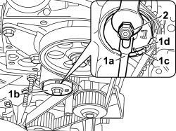 ENGINE - DISMANTLE AND REASSEMBLE FOLLOWING OPERATION 1004E10 - WASH AND CHECK DISMANTLED PARTS - REFIT CYLINDER HEAD AND OIL SUMP - DOES NOT INCLUDE REPAIRS TO CYLINDER HEAD AND AUXILIARY UNIT