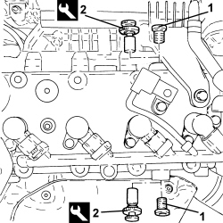 CAMSHAFT IDLER GEARS - REPLACE