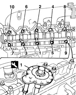 SINGLE CYLINDER HEAD - R.R. AND REPLACE GASKET