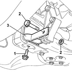 GEARBOX LOWER REACTION ROD -R.R.