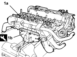 SINGLE CYLINDER HEAD, REMOVED - OVERHAUL