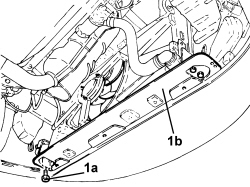ENGINE COOLING RADIATOR SUPPORTING CROSSMEMBER - R.R.