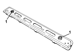 ENGINE COOLING RADIATOR SUPPORTING CROSSMEMBER - R.R.