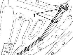 FRONT FUEL DELIVERY LINE - R.R.
