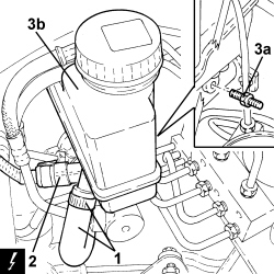 BRAKE FLUID RESERVOIR - R + R AND WASH INSIDE