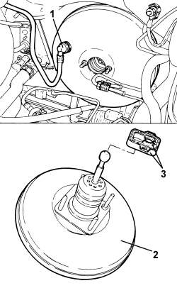 BRAKE SERVO/BRAKE PUMP ASSEMBLY - R.R.
