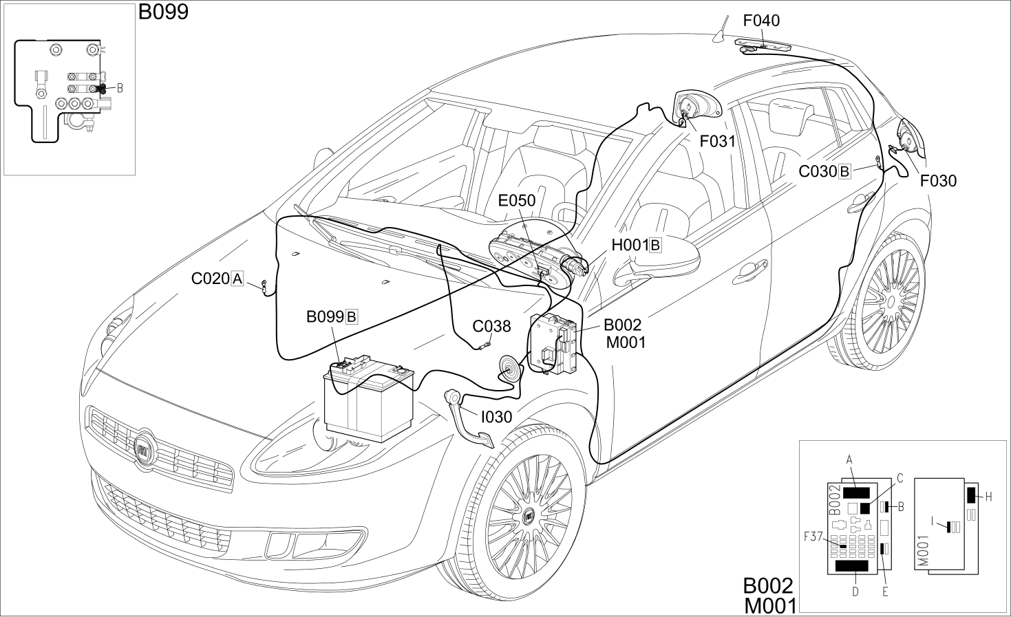 BRAKE LIGHTS - COMPONENT LOCATION