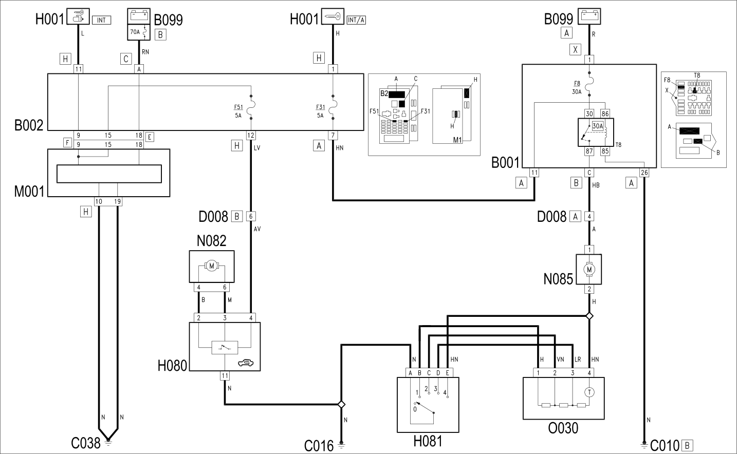 HEATER - WIRING DIAGRAM