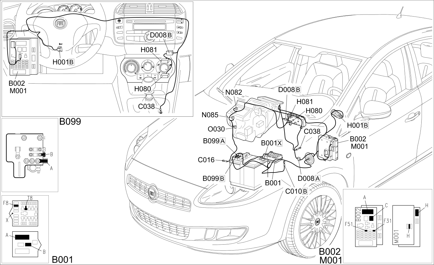HEATER - COMPONENT LOCATION