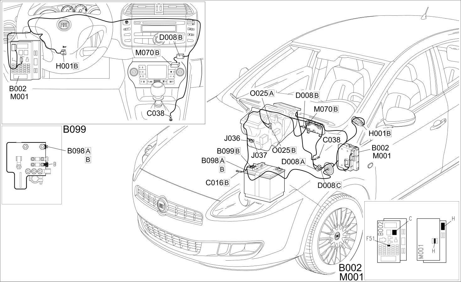 ADDITIONAL HEATER - COMPONENT LOCATION