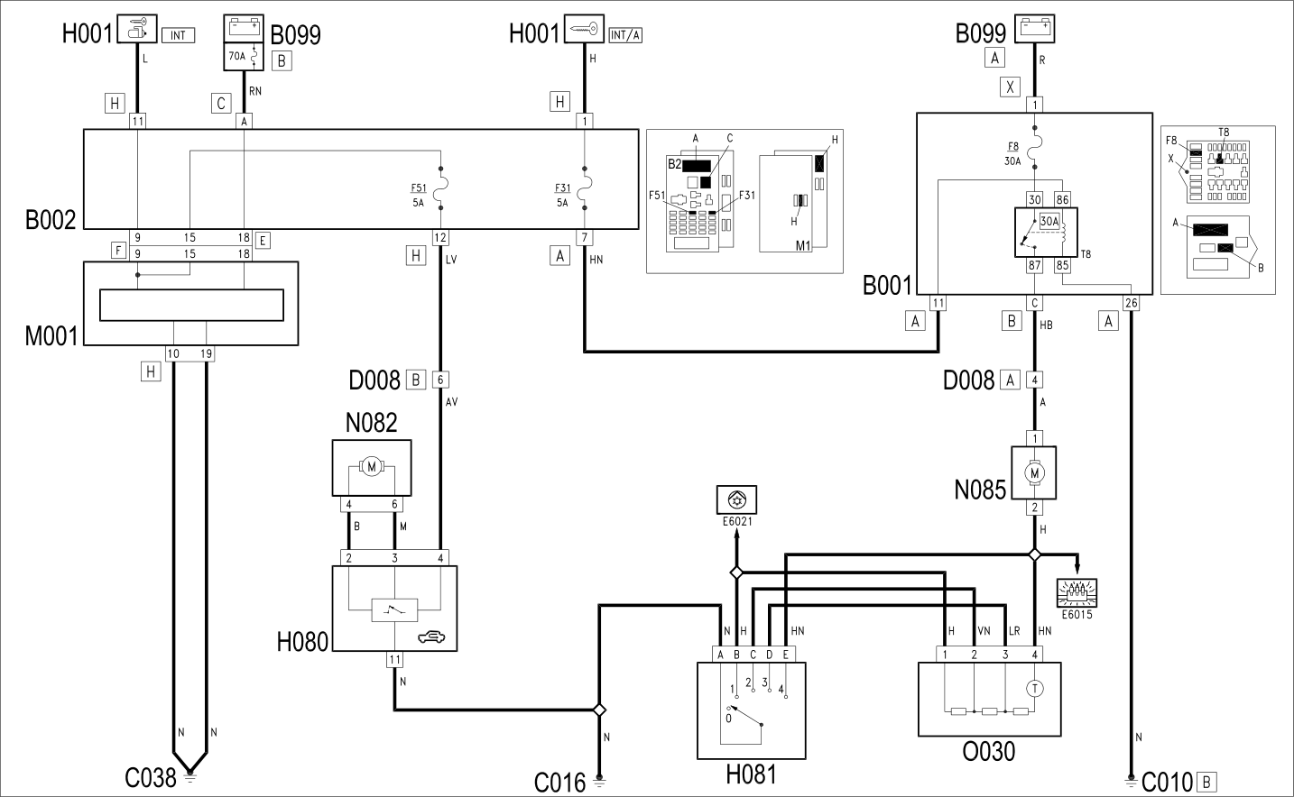AIR CONDITIONER - WIRING DIAGRAM