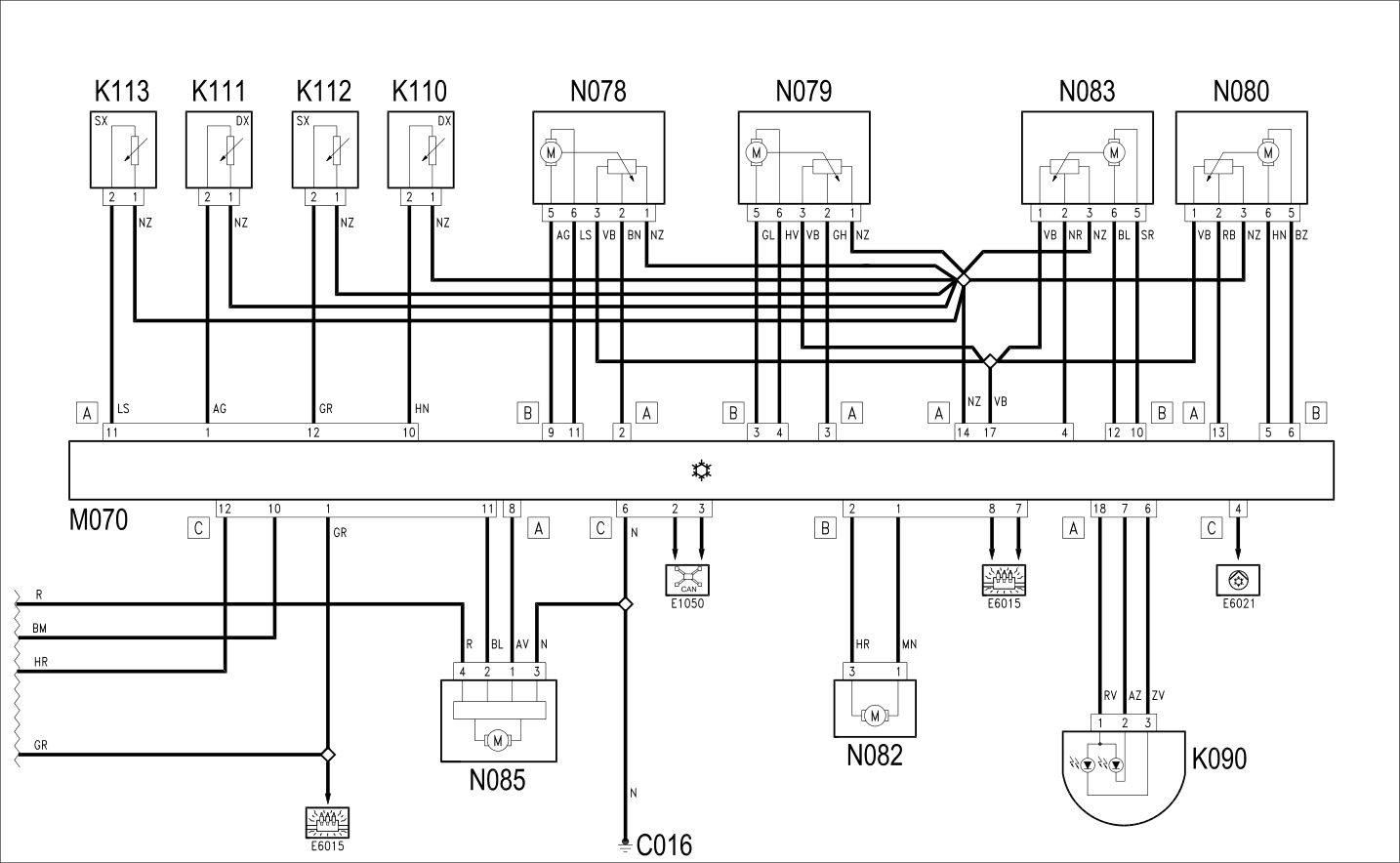 AIR CONDITIONER - WIRING DIAGRAM