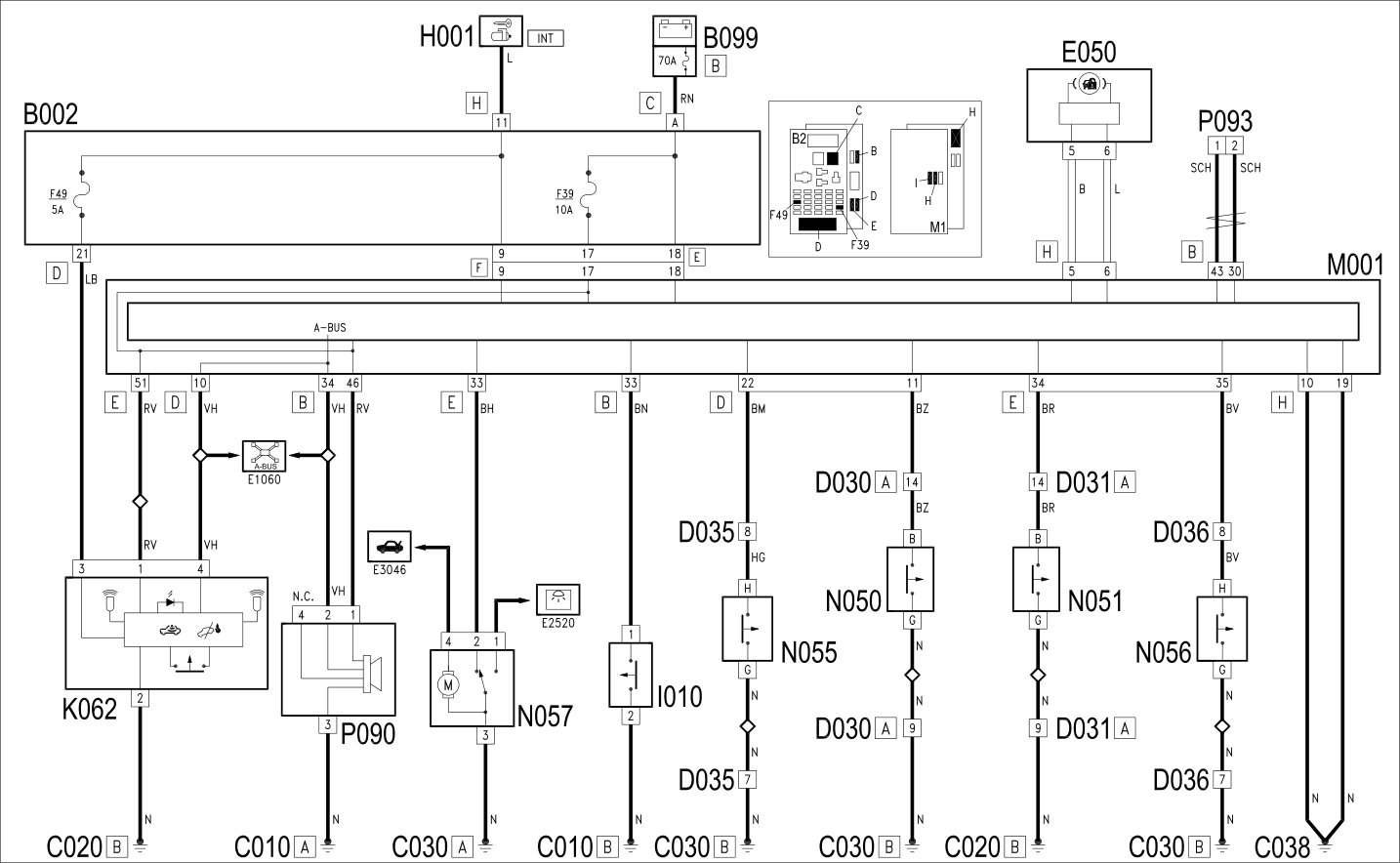 ALARM - WIRING DIAGRAM