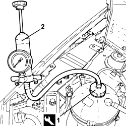 ENGINE COOLING SYSTEM - LEAKAGE TEST