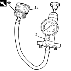 ENGINE COOLING SYSTEM - LEAKAGE TEST