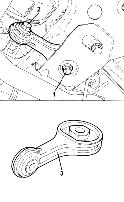 GEARBOX LOWER REACTION ROD -R.R.