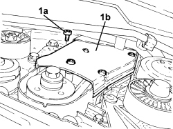 TIMING SYSTEM FRONT PROTECTIVE COVER (LOWER PART) - R.R.